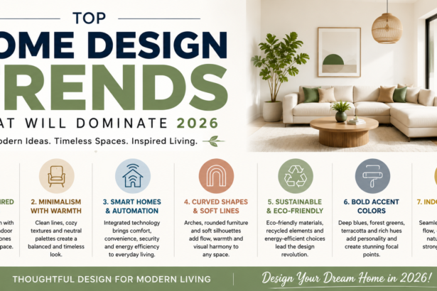 Top Home Design Trends That Will Dominate 2026