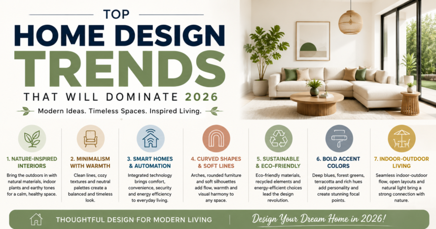 Top Home Design Trends That Will Dominate 2026