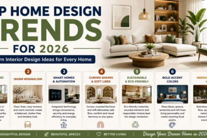 Top Home Design Trends for 2026 Modern Interior Design Ideas