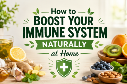 How to Boost Your Immune System Naturally at Home