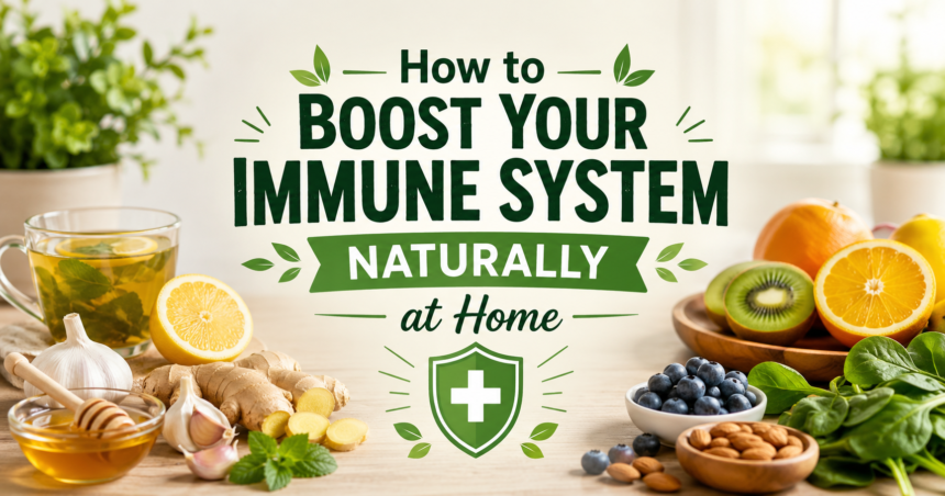 How to Boost Your Immune System Naturally at Home